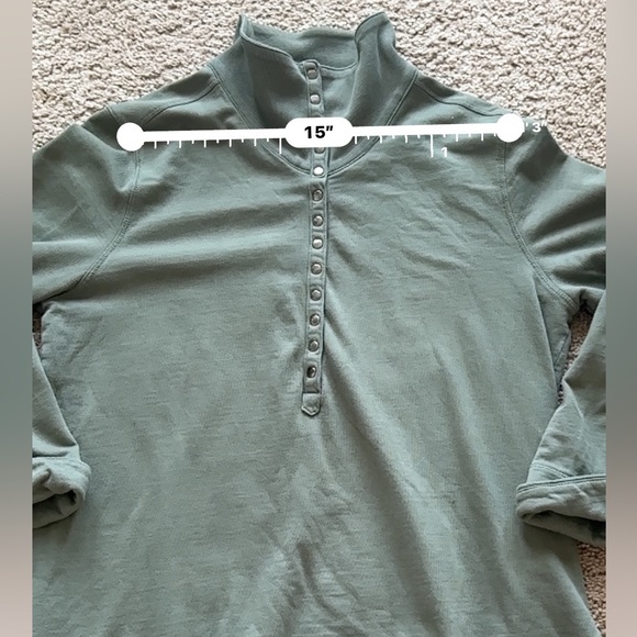 Wild Palms Mock Neck Sweatshirt - Picture 5 of 11